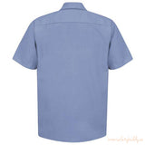 Red Kap Industrial Short-Sleeve Work Shirt SP24-Safety Buddy