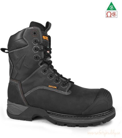 STC Rebel 8" Leather Work Boots S29046-Safety Buddy