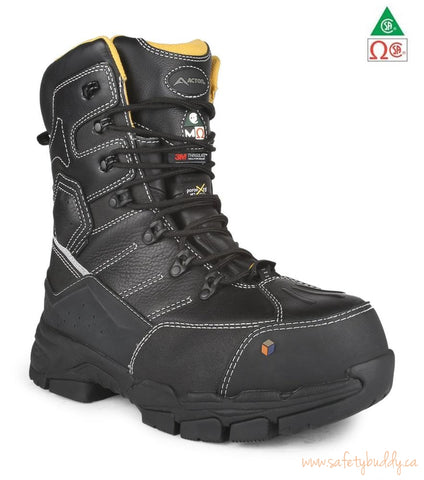 Acton Cannonball 8'' Winter Work Boots A9076-11-Safety Buddy